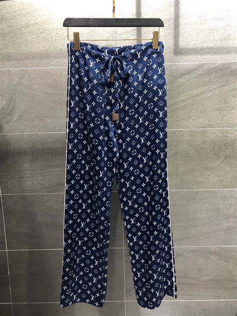 louis vuitton pj pants|louis vuitton monogram pants.